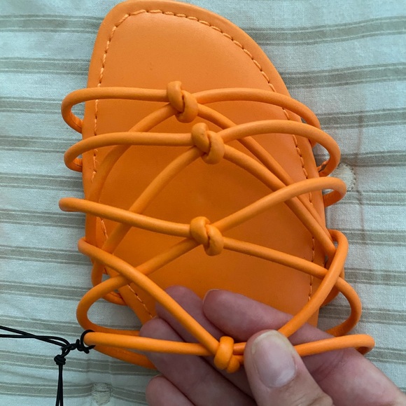 NEW Neon Orange Sliders - Picture 4 of 4